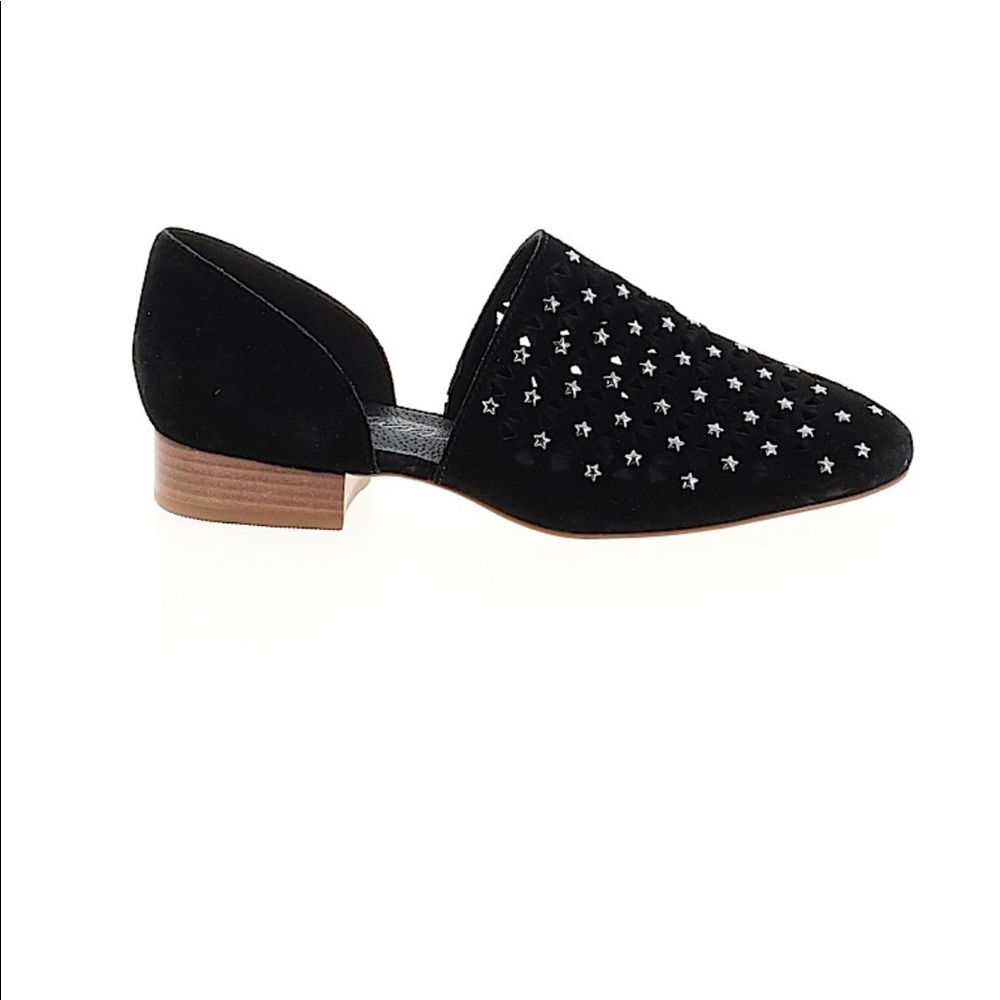 Matisse Black Constellation Star Sequined Loafer